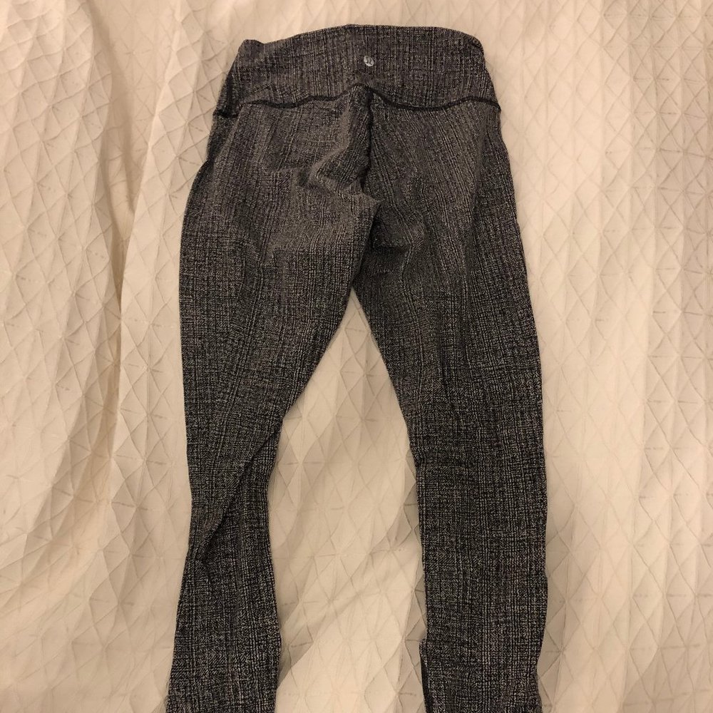 Lululemon Black and White Leggings